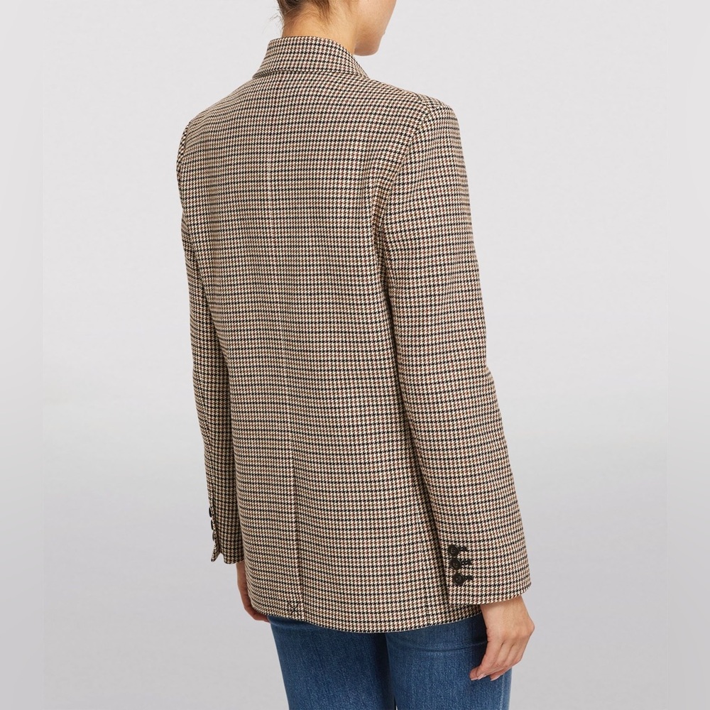 maje ~ ✨ Host Pick ✨Double-Breasted Check Blazer - Picture 5 of 11